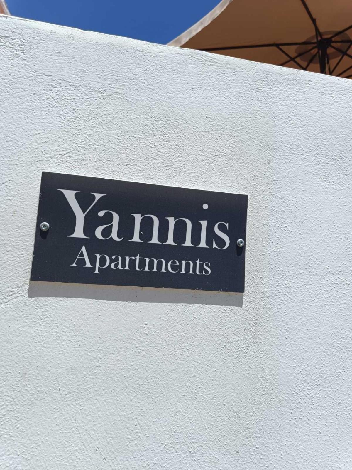 Yannis apartments Georgioupoli Bagian luar foto